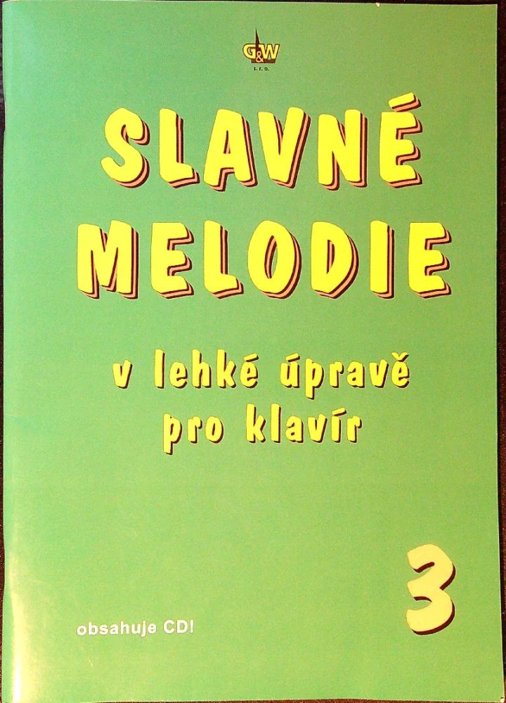 Slavné melodie v lehké úpravě pro klavír 3