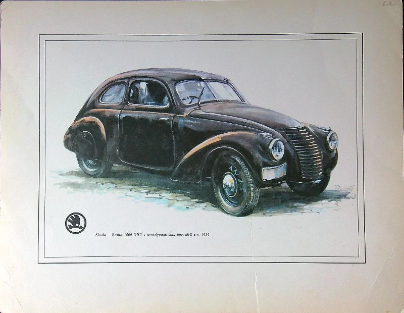 Škoda Rapid 1500 OHV 1939