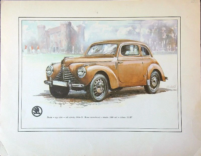Škoda typ 1101 - 1946-1951