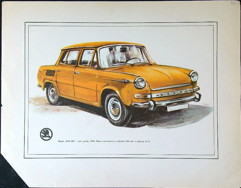 Škoda 1000 MB 1968