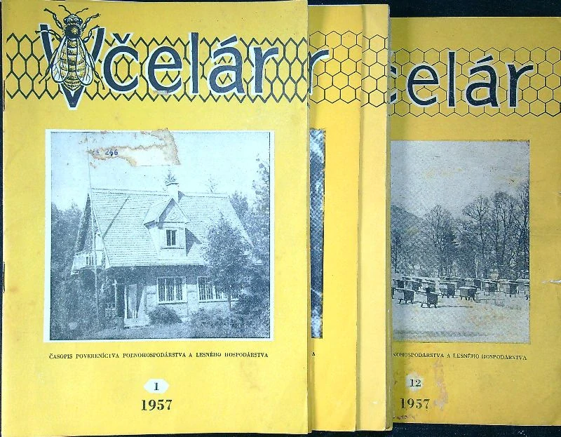 Časopis Včelár 1957