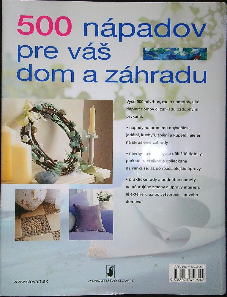 500 nápadov pre váš dom a záhradu