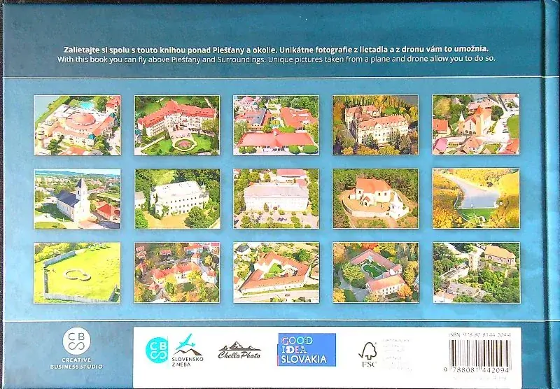 Piešťany a okolie z neba