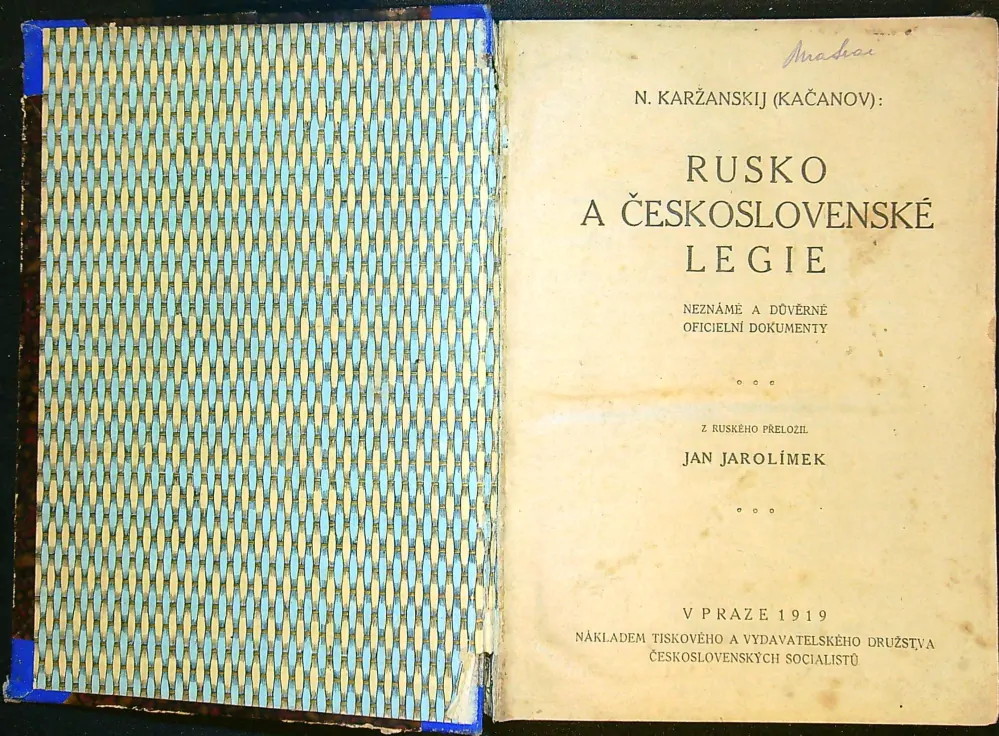 Rusko a československé legie 1919