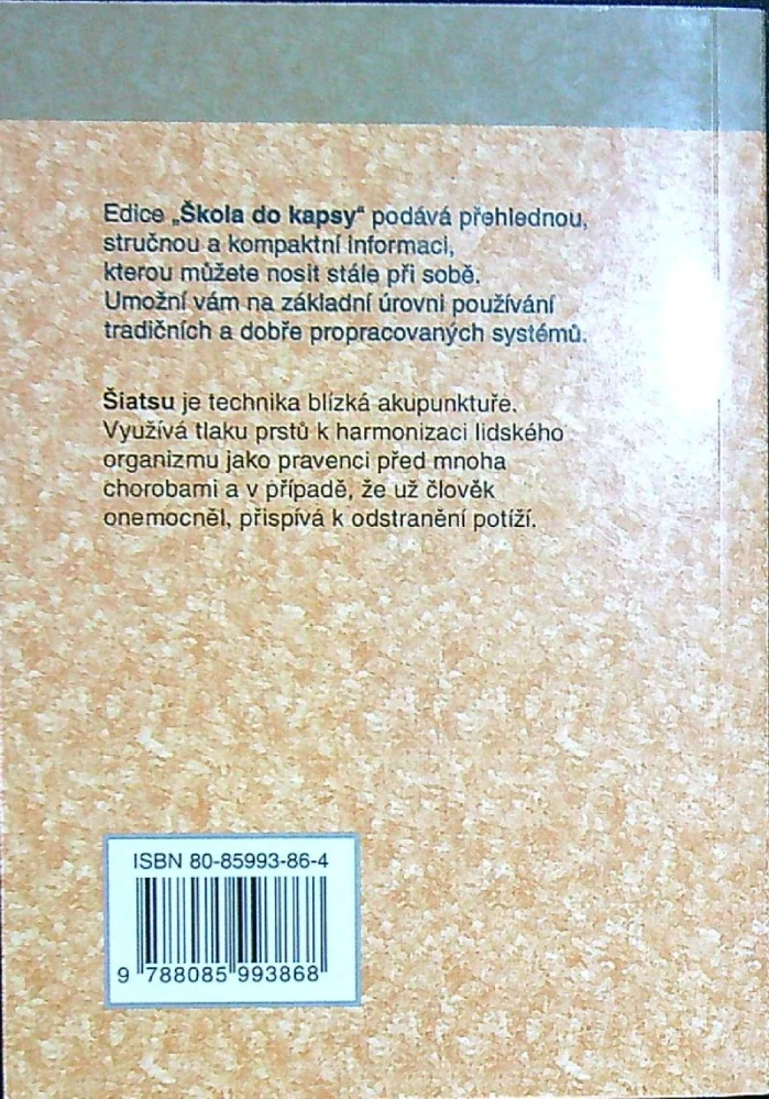 Šiatsu - japonská léčebná masaž