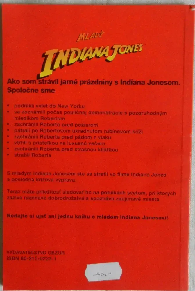Mladý Indiana Jones a kliatba rubínového kríža