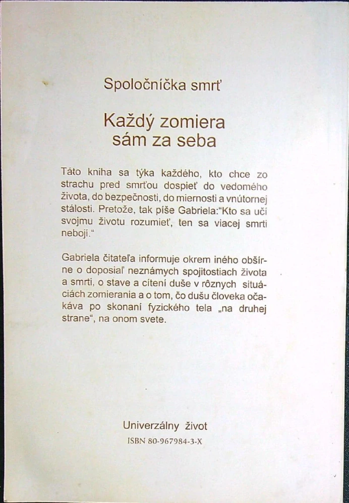 Spoločníčka smrť