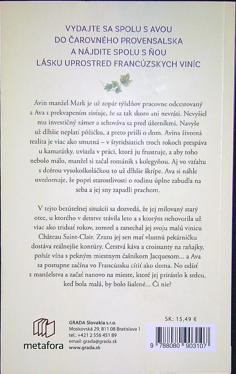 Malé vinárstvo v Provensálsku