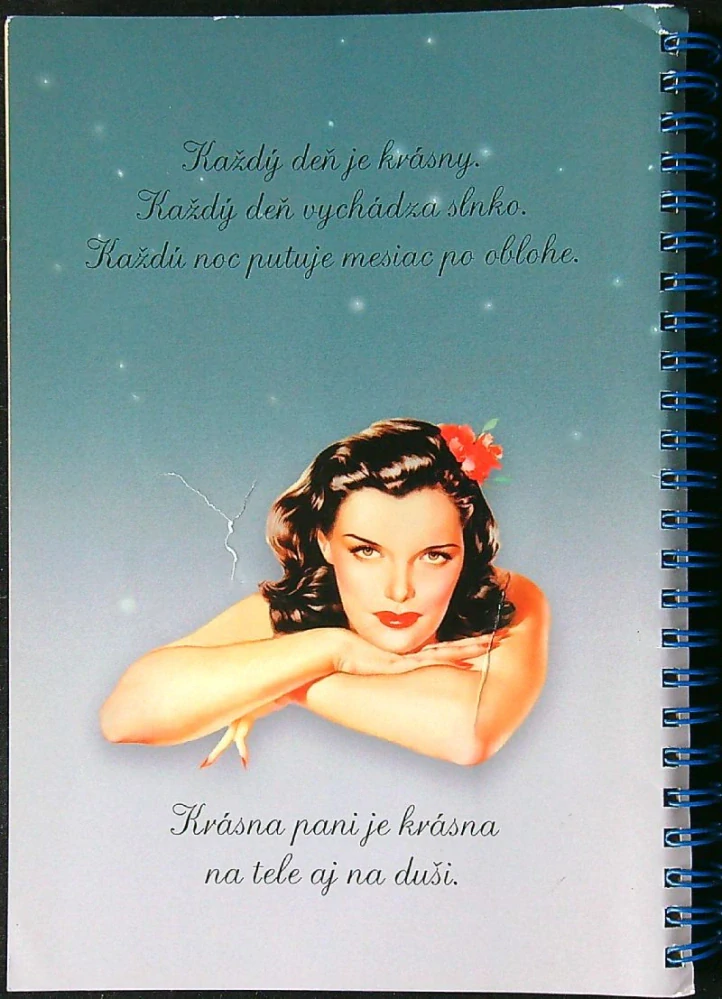 Lunárny kalendár Krásnej panej s publikáciou 2014