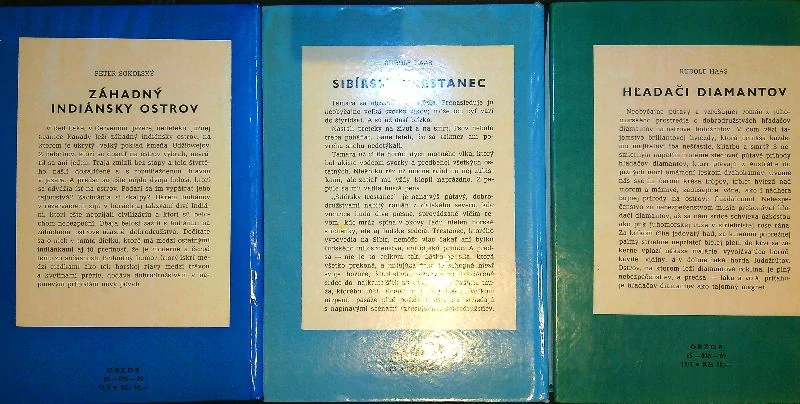 Záhadný indiánsky ostrov, Sibírsky trestanec, Hľadači diamantov