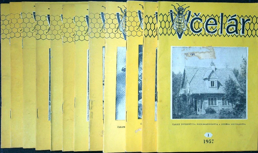 Časopis Včelár 1957