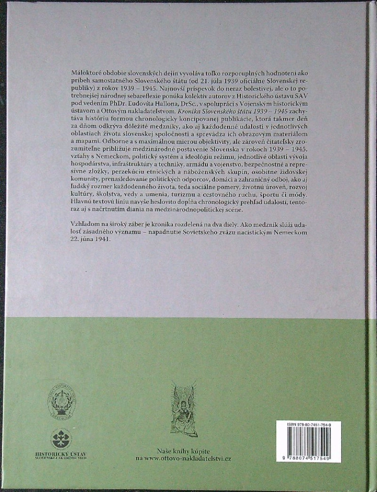 Kronika Slovenského štátu 1939 - 1941