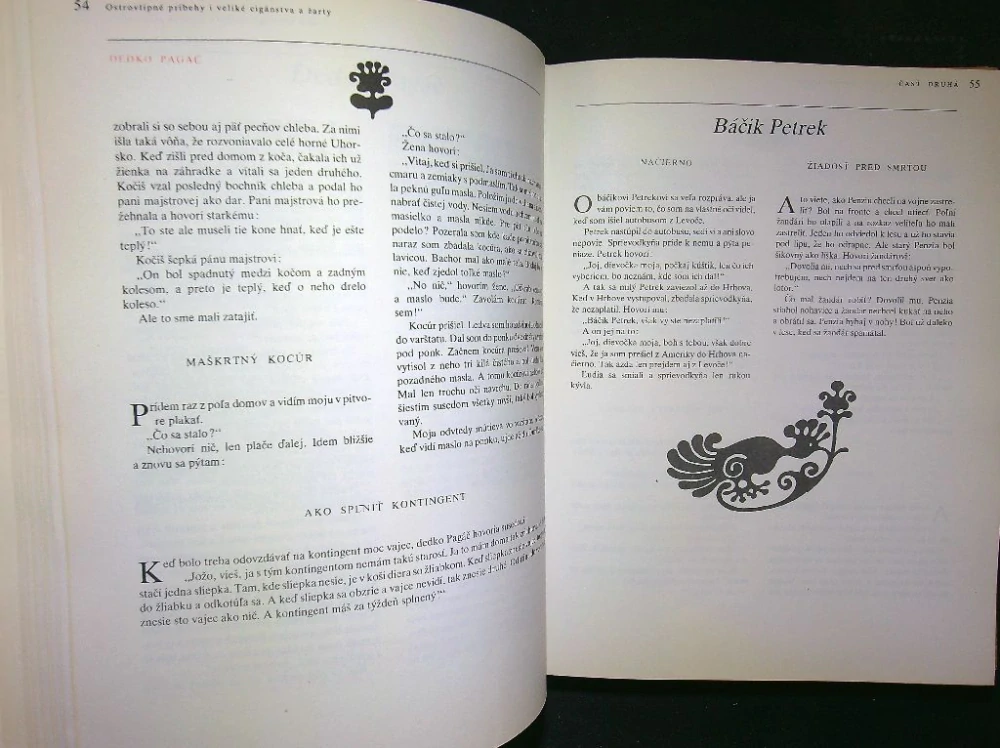 Ostrovtipné príbehy i veliké cigánstva a žarty