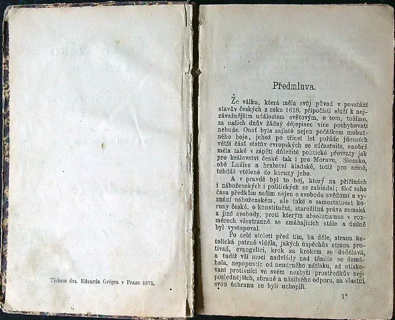 Česká válka 1875