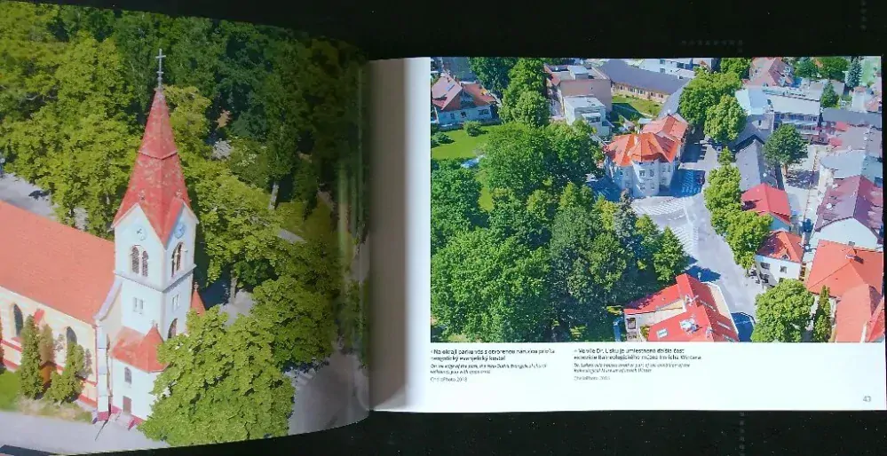 Piešťany a okolie z neba