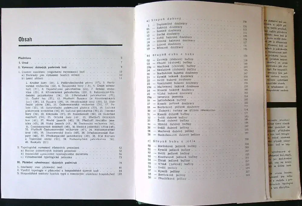 Typologické podklady pěstování lesů