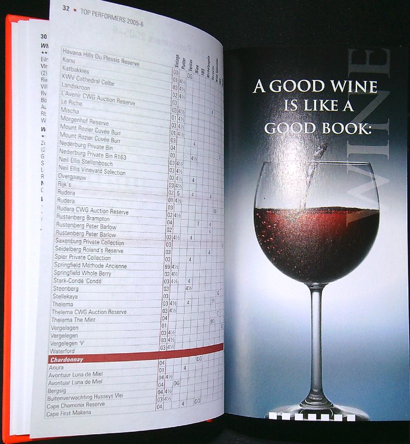 South African wines 2007