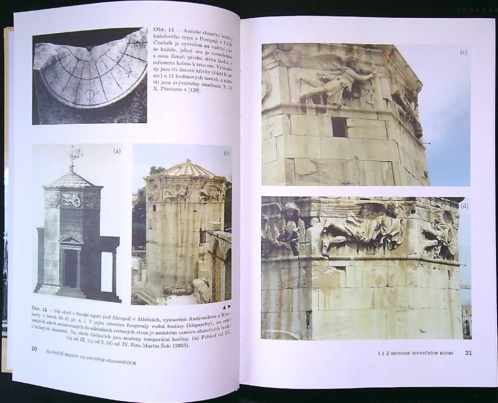 Sluneční hodiny na pevných stanovištích Čechy, Morava, Slezsko a Slovensko