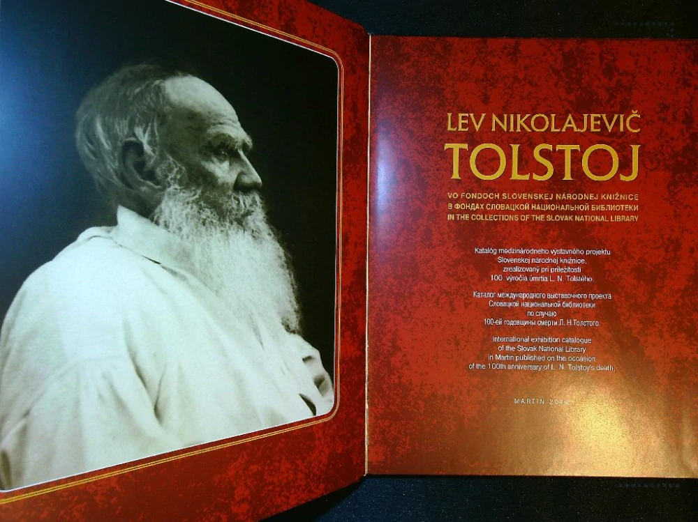 Lev Nikolajevič Tolstoj vo fondoch Slovenskej národnej knižnice