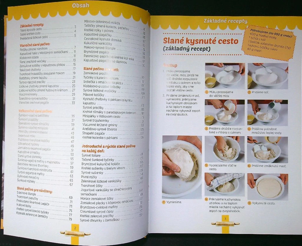 Slané pochúťky pagáče, tyčinky, slané rolády