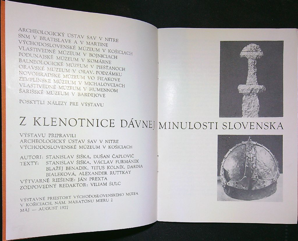 Z klenotnice dávnej minulosti Slovenska