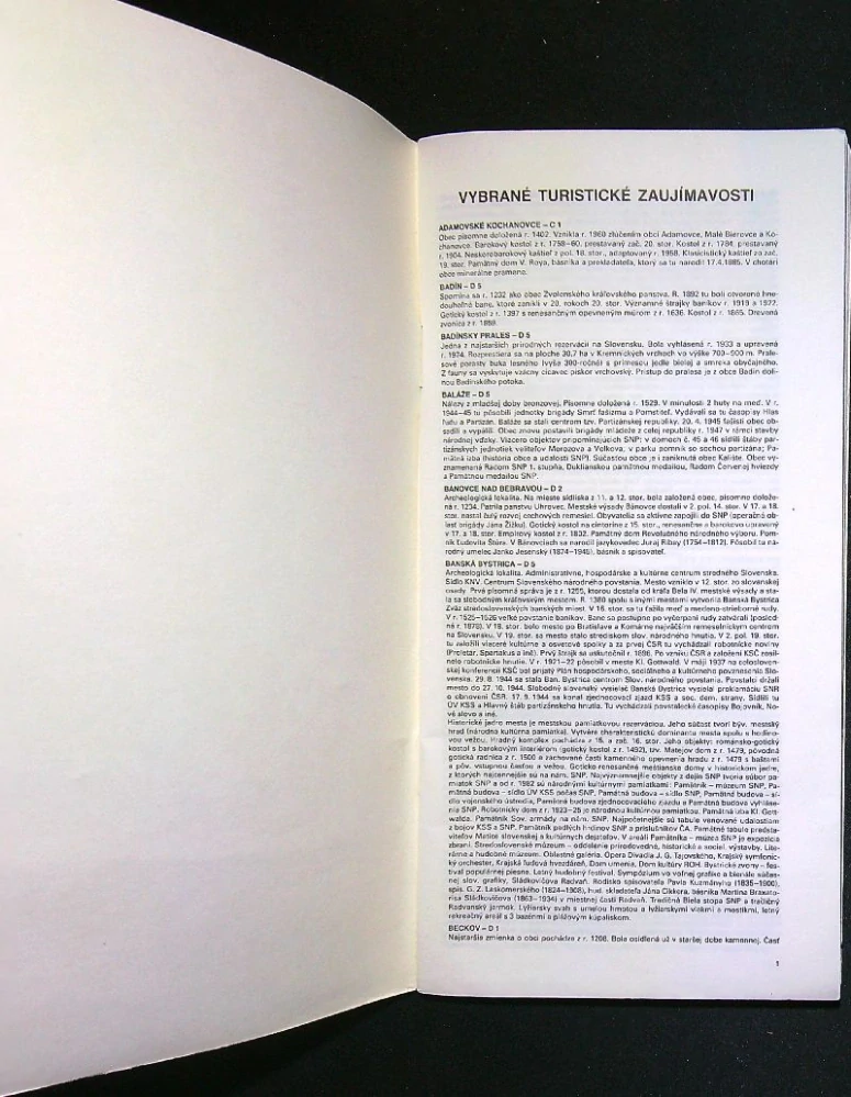 Poznávame Československo Považie 12