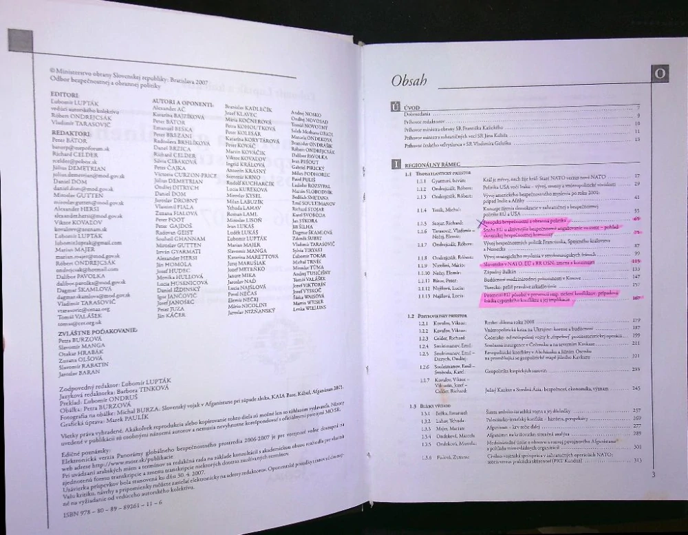 Panoráma globálneho bezpečnostného prostredia 2006-2007