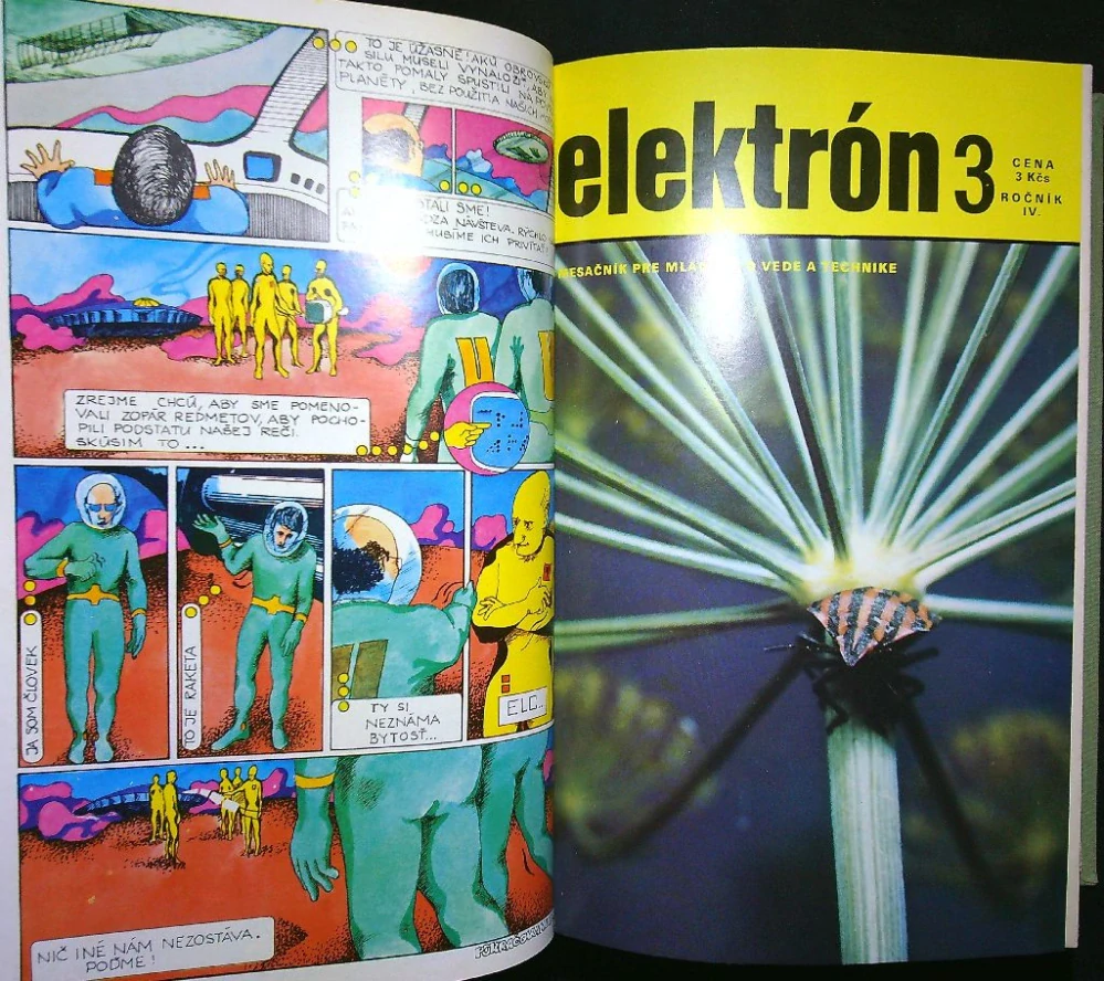 Časopis Elektrón IV. ročník 1976