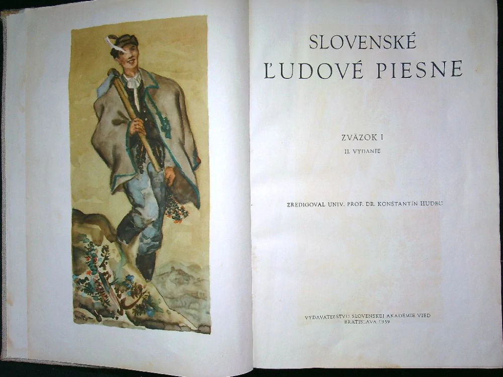 Slovenské ľudové piesne zväzok I.