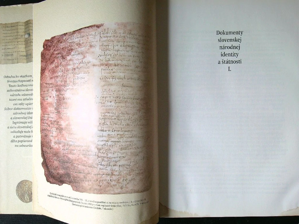 Dokumenty slovenskej národnej identity a štátnosti I.