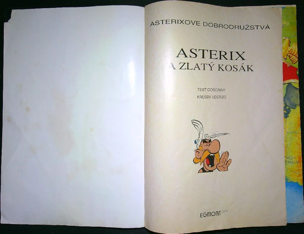 Asterix a zlatý kosák 1992