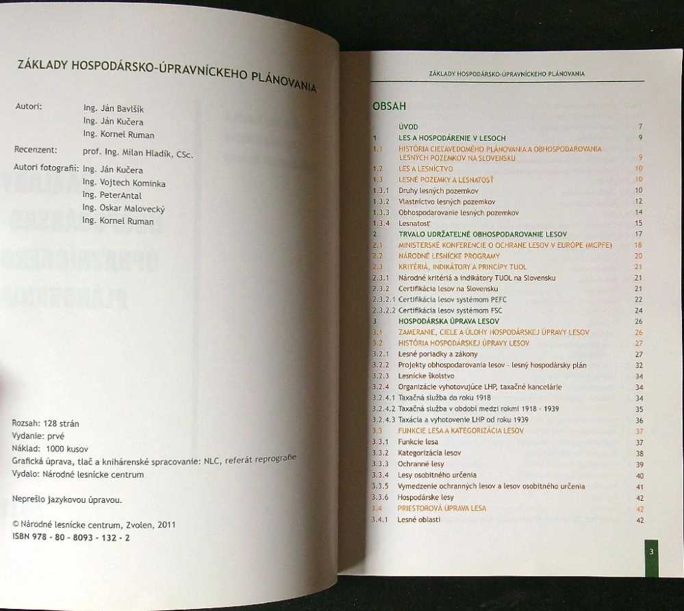 Základy hospodársko-úpravníckeho plánovania
