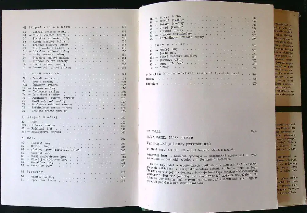 Typologické podklady pěstování lesů