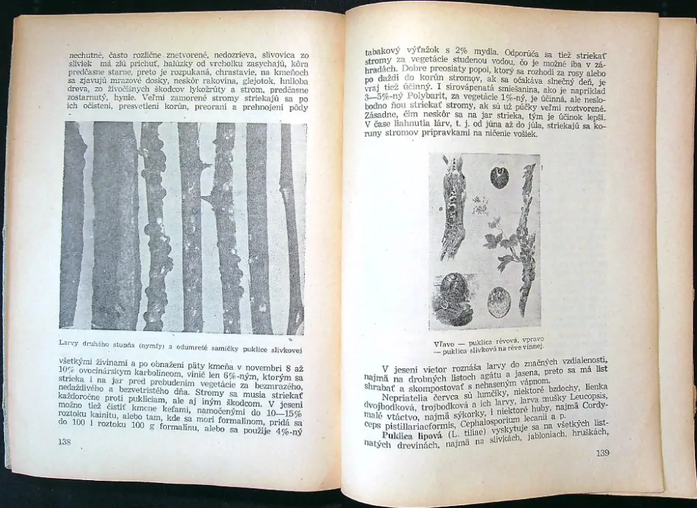 Choroby a škodcovia ovocných plodín
