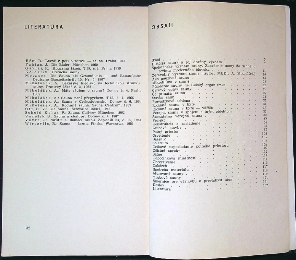 Sauna - výstavba a používanie