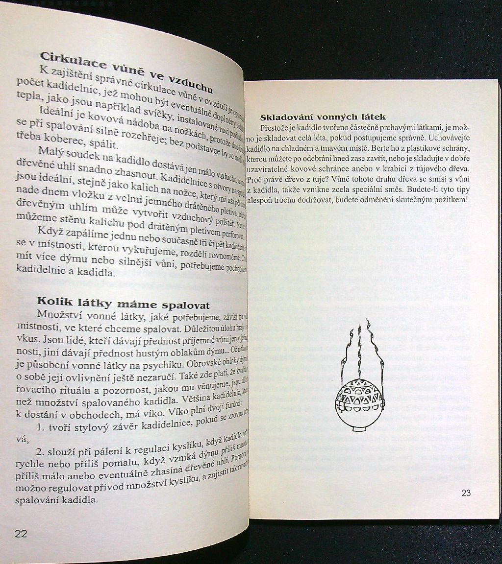 Vonné tyčinky a jiné aromatické látky