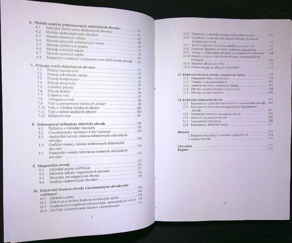 Analýza elektrických obvodov I.