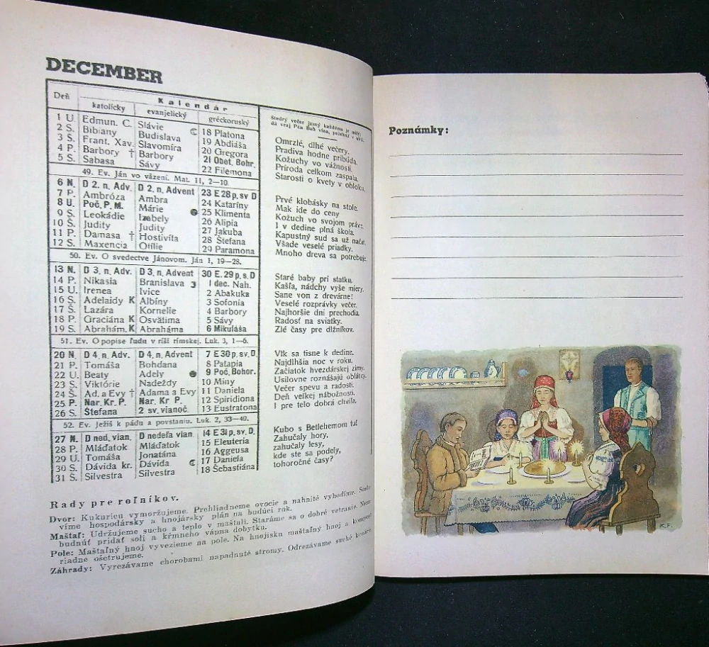 Hospodársky kalendár 1942