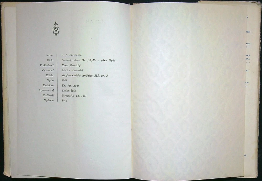 Podivný prípad Dr. Jekylla a pána Hyda