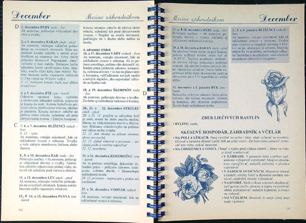 Lunárny kalendár Krásnej panej s publikáciou 2014