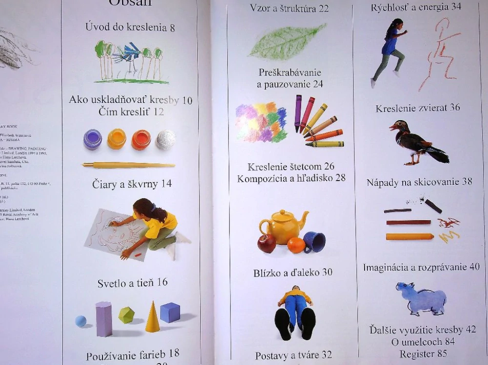 Veľká kniha kresba maľba