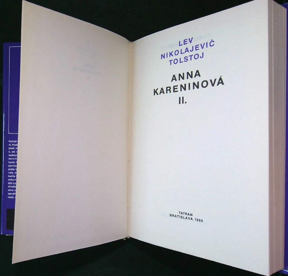 Anna Kareninová I., II.