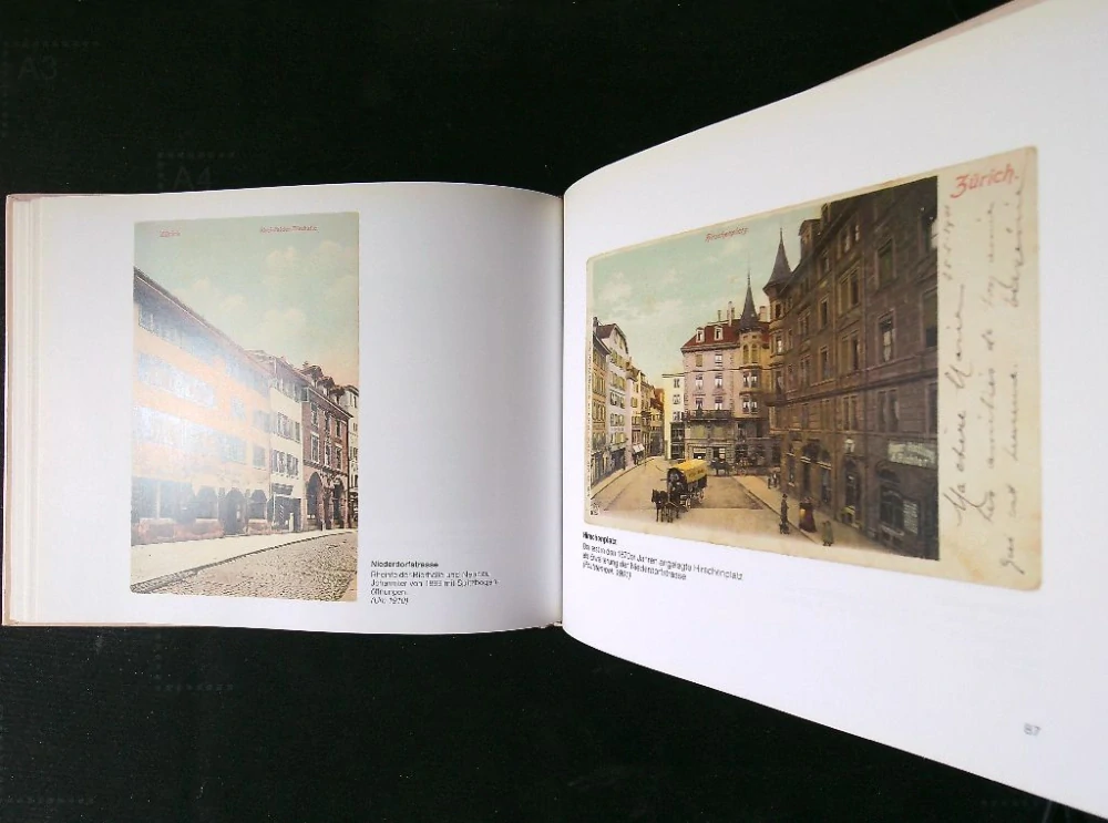 Zürich-Altstadt In alten Ansichtskarten