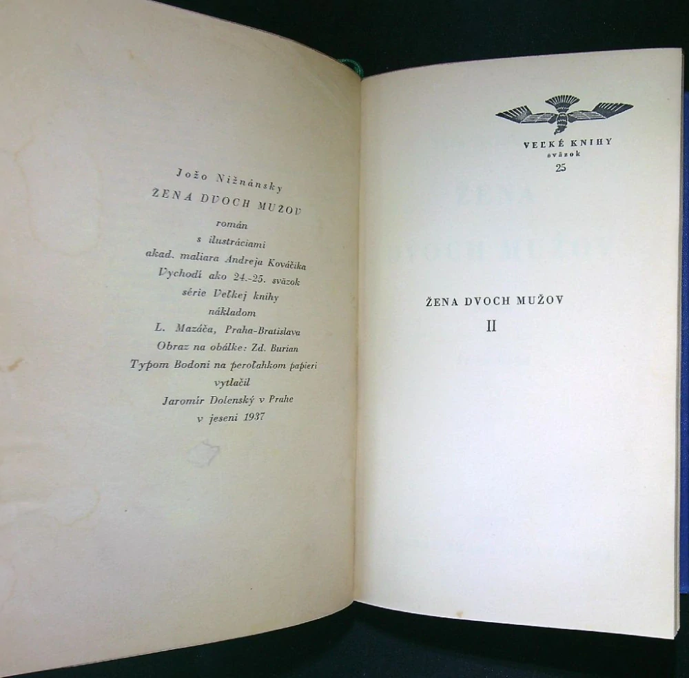 Žena dvoch mužov 1937