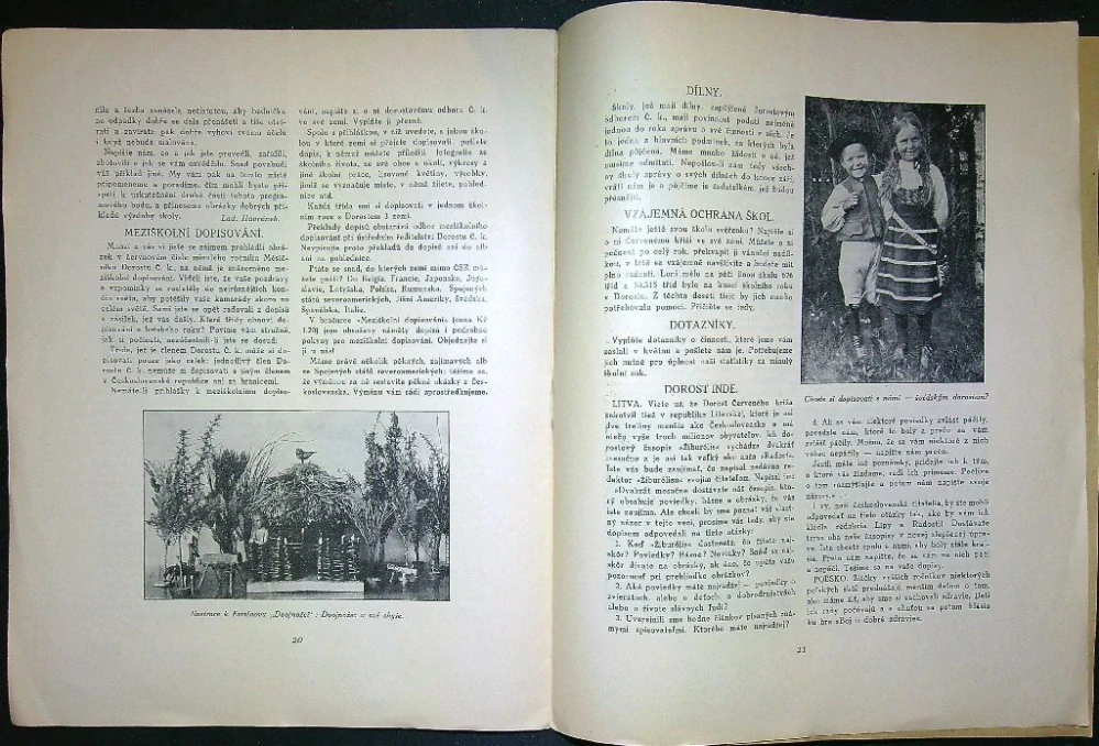 Lípa - listopad 1925