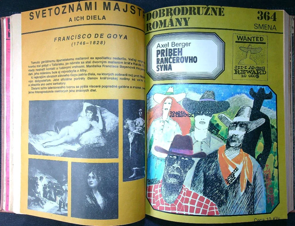 Dobrodružné zošitové romány Smena