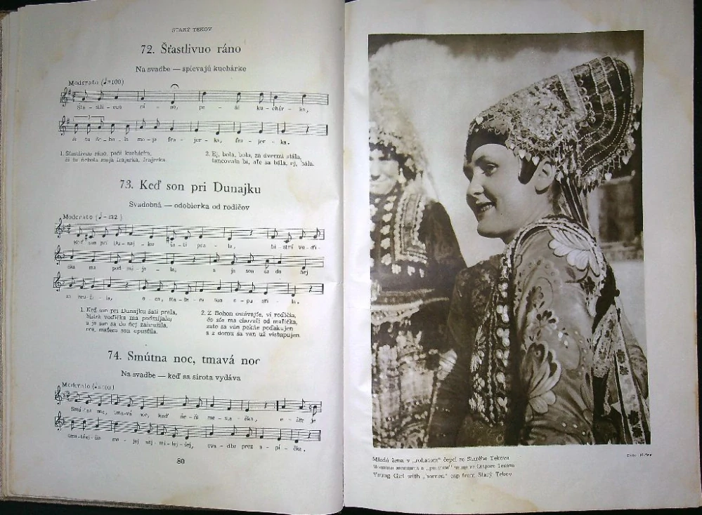 Slovenské ľudové piesne zväzok I.