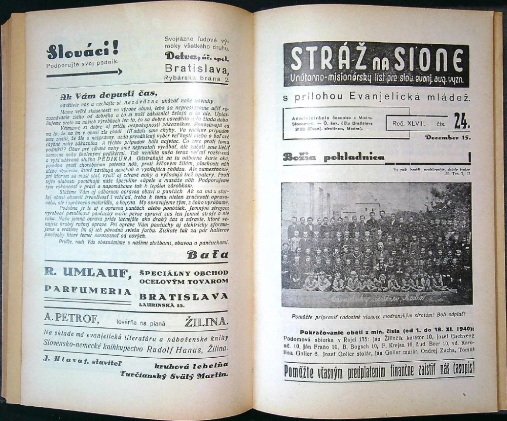 Stráž na Sione 1940