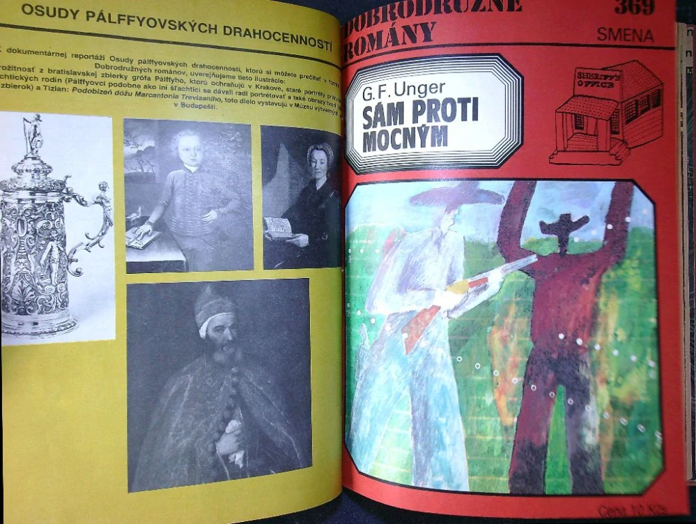 Dobrodružné zošitové romány Smena