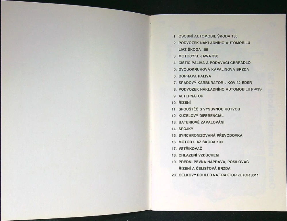 Učebnice pro autoškoly - obrazová příloha